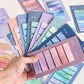 Marque-pages adhésifs pastel – Sticky notes décoratifs repositionnables pour agenda, bullet journal et étude
