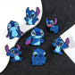 Lot de 21 Broches Enfant Stitch – Pins Dessin Animé Disney Colorés pour Vêtements et Sacs