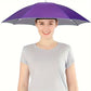Chapeau Parapluie Mains Libres, coloris Violet