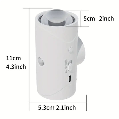 Spot LED Intelligent avec Détecteur de Mouvement – Éclairage Sans Fil avec Support Magnétique et Fixation Facile