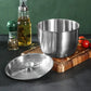 Set de Bols en Acier Inoxydable Alimentaire – Antirouille et Multifonction pour Cuisine, Pâtisserie et Préparation