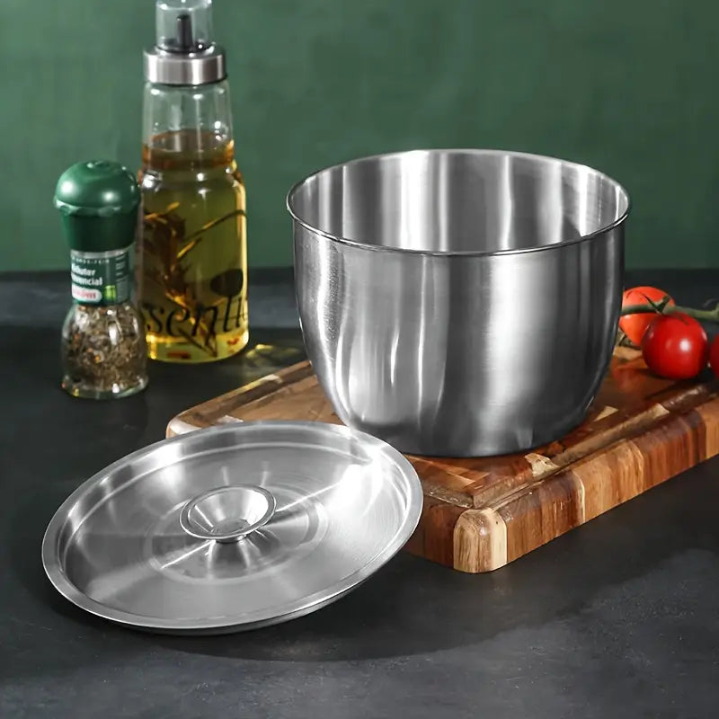 Set de Bols en Acier Inoxydable Alimentaire – Antirouille et Multifonction pour Cuisine, Pâtisserie et Préparation
