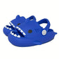 Sabots garçon requin bleu – Mules de plage légères et antidérapantes pour enfant