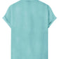 2 pièces Ensemble 100% Coton Chemise Homme Unie Légère Absorbant