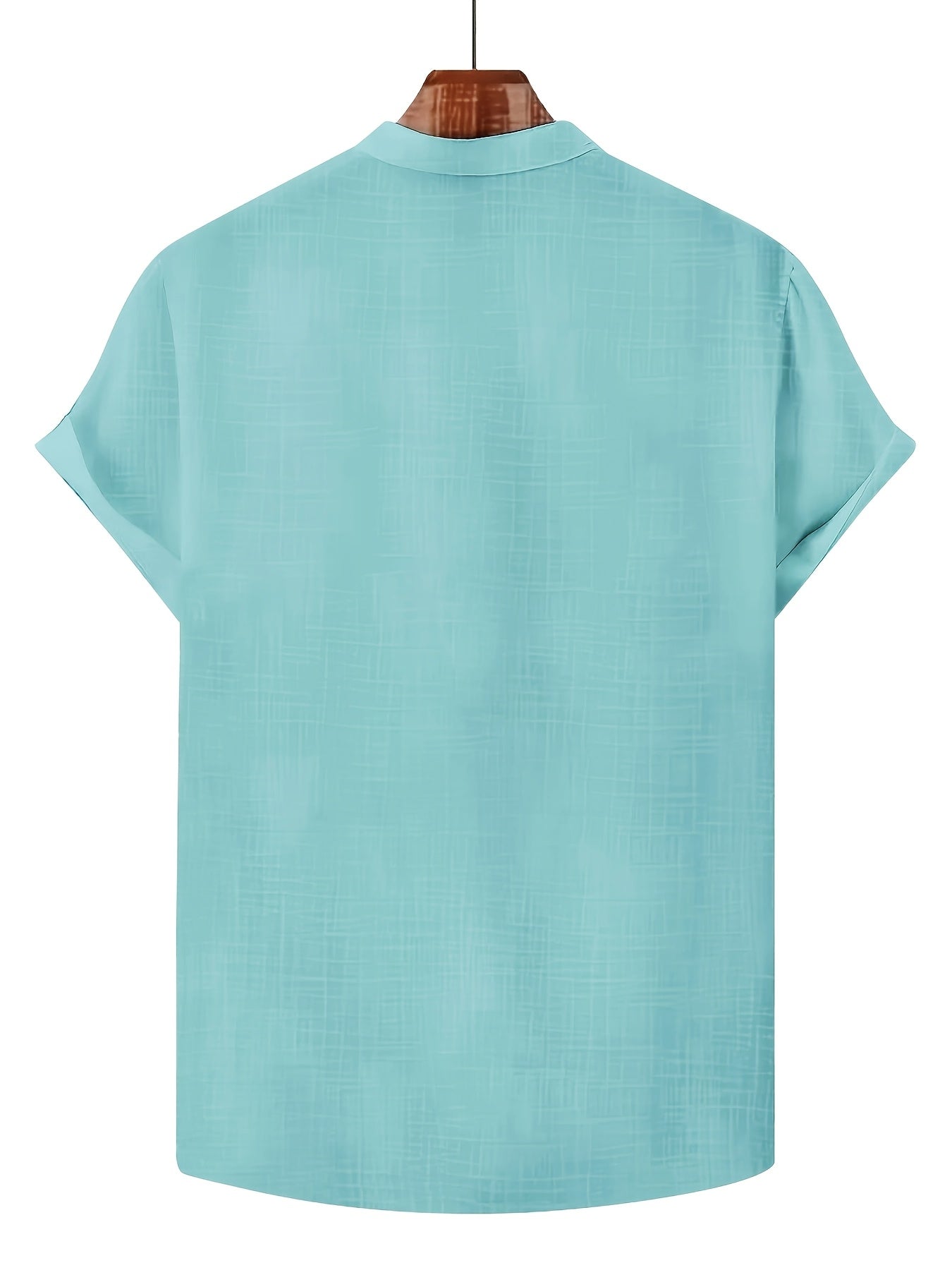 2 pièces Ensemble 100% Coton Chemise Homme Unie Légère Absorbant