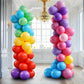 Colonnes de Ballons Colorés – Arche Décorative pour Anniversaire, Mariage & Événements Festifs