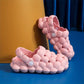 Sandales fille design bubble – Pantoufles légères et antidérapantes pour l’été