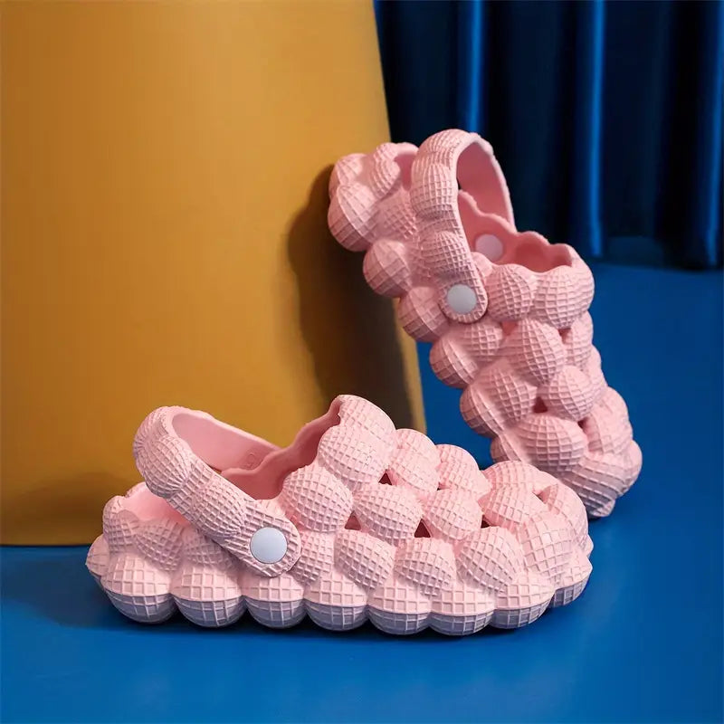 Sandales fille design bubble – Pantoufles légères et antidérapantes pour l’été
