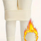 Legging thermique femme taille haute – Doublé polaire effet gainant pour l’hiver
