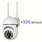Caméra de surveillance Wi-Fi extérieure HD 2MP – Vision nocturne couleur et infrarouge, détection de mouvement, audio bidirectionnel