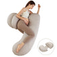 Coussin de Grossesse en Forme de C Ergonomique – Oreiller Maternité Confortable pour Dormir et Allaiter