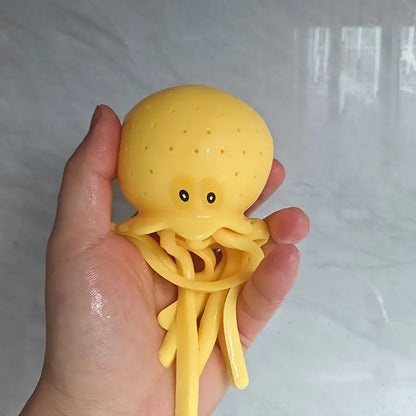 Jouet de Bain Poulpe Coloré – Jouet Arroseur Amusant pour Bébé et Tout-Petit