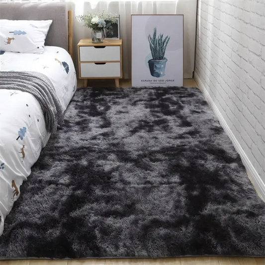 Tapis de sol doux en fausse fourrure – Moelleux et décoratif pour chambre et salon