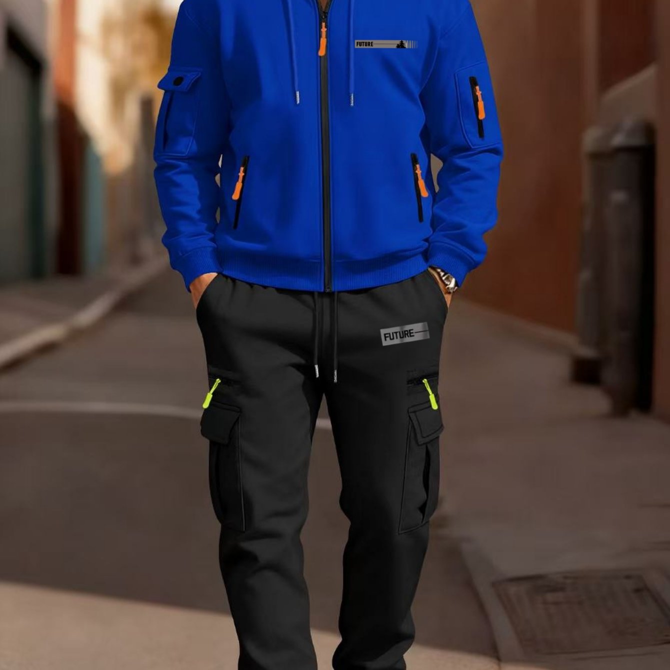 Bleu Roi + Noir
