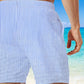 Short grande taille pour homme à séchage rapide avec imprimé à motif