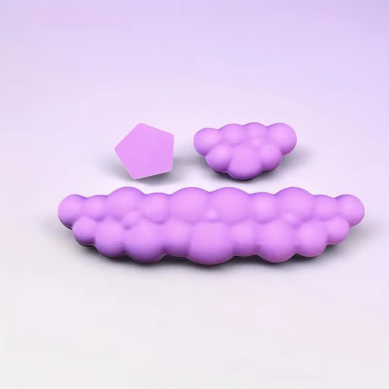 Pack Clavier Filaire + Souris Ergonomique Sans Fil avec Repose-Poignets Confort – Accessoires Bureau et Gaming