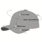 Casquette homme noire sport respirante – Casquette de baseball légère ajustable