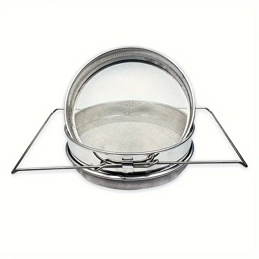 Passoire à Miel Double en Inox – Filtre Professionnel pour Extraction et Purification du Miel