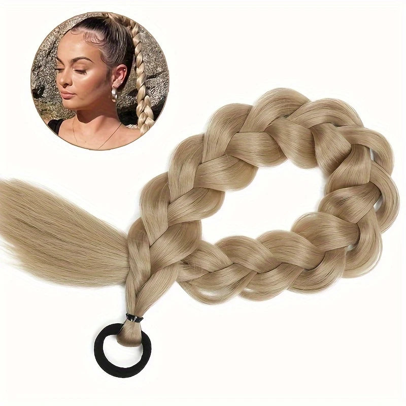 Tresse Postiche XL – Extension Cheveux à Clipser pour Look Glamour et Coiffure Express