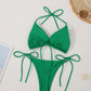 Bikini Femme 2 Pièces à Nouer – Maillot de Bain Triangle Dos Nu, Style Plage & Été Séduisant