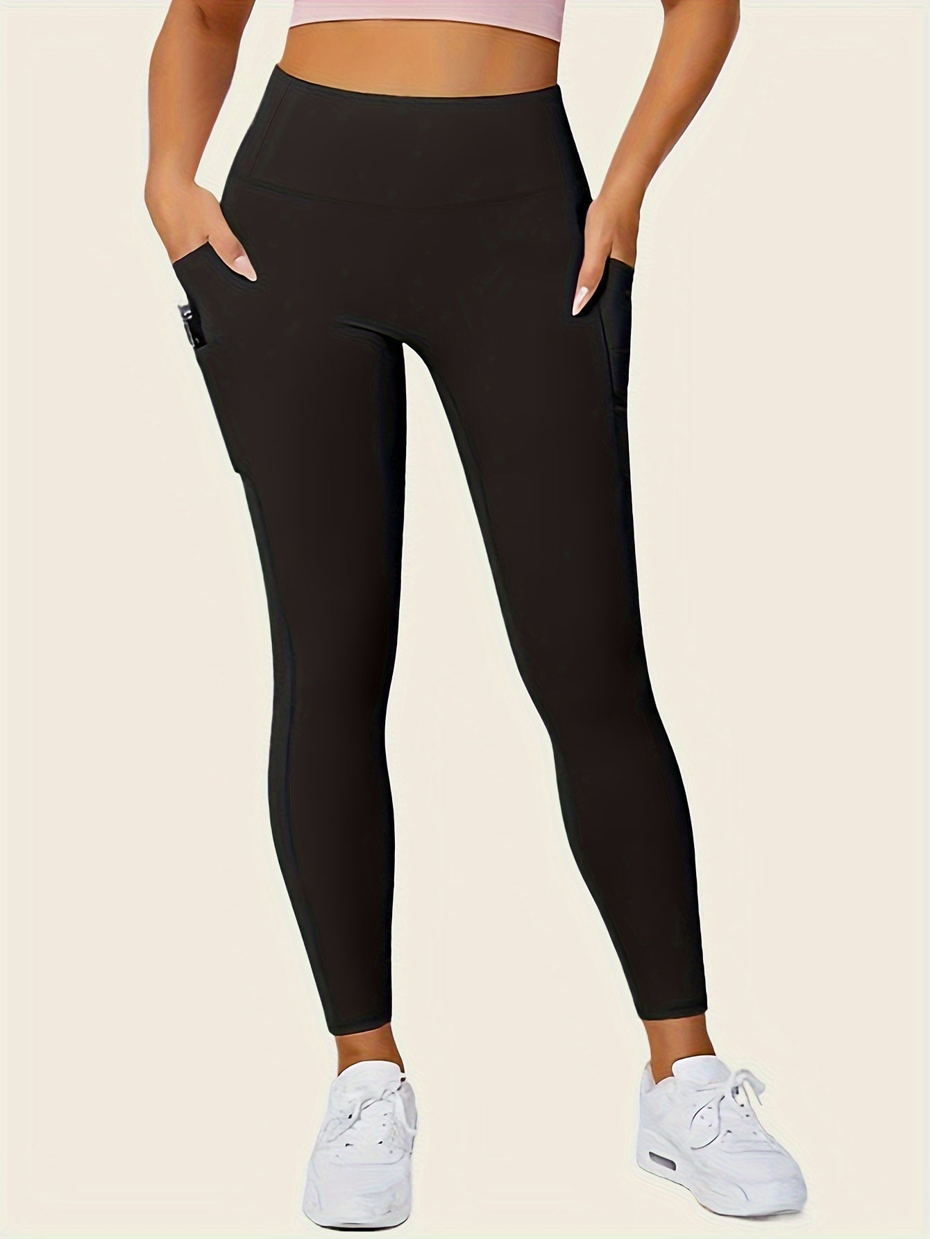 Leggings de yoga poche à ligne ciblée pour un développement