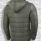Fat Brother Plus Size Homme Extérieur Coupe-Vent Épaissi Chaud