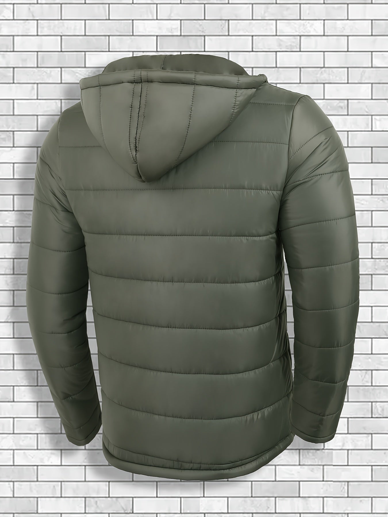 Fat Brother Plus Size Homme Extérieur Coupe-Vent Épaissi Chaud