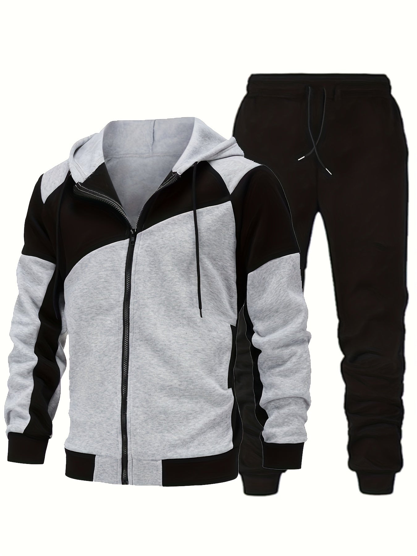 Ensemble Sweat à Capuche Zippé Homme Automne/Hiver