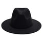 Chapeau homme bleu marine style fedora, coloris Noir