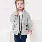 Veste Coupe-Vent Enfant à Capuche – Imperméable Légère avec Motifs Voitures