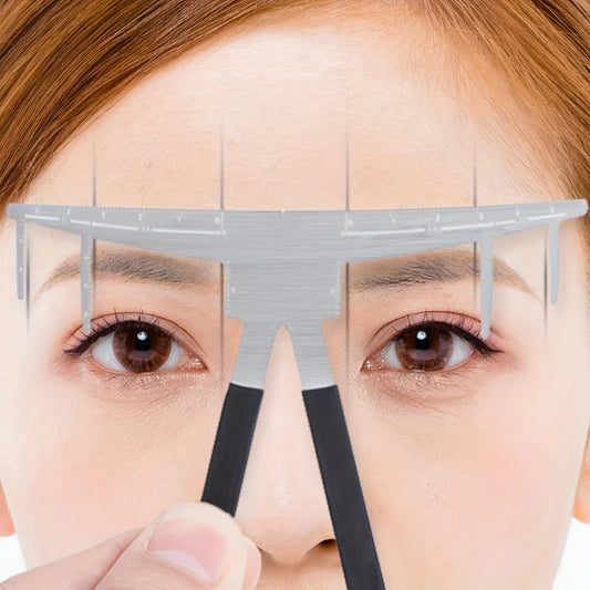 Compas de Précision pour Sourcils – Outil de Mesure Symétrique pour Microblading et Maquillage Permanent