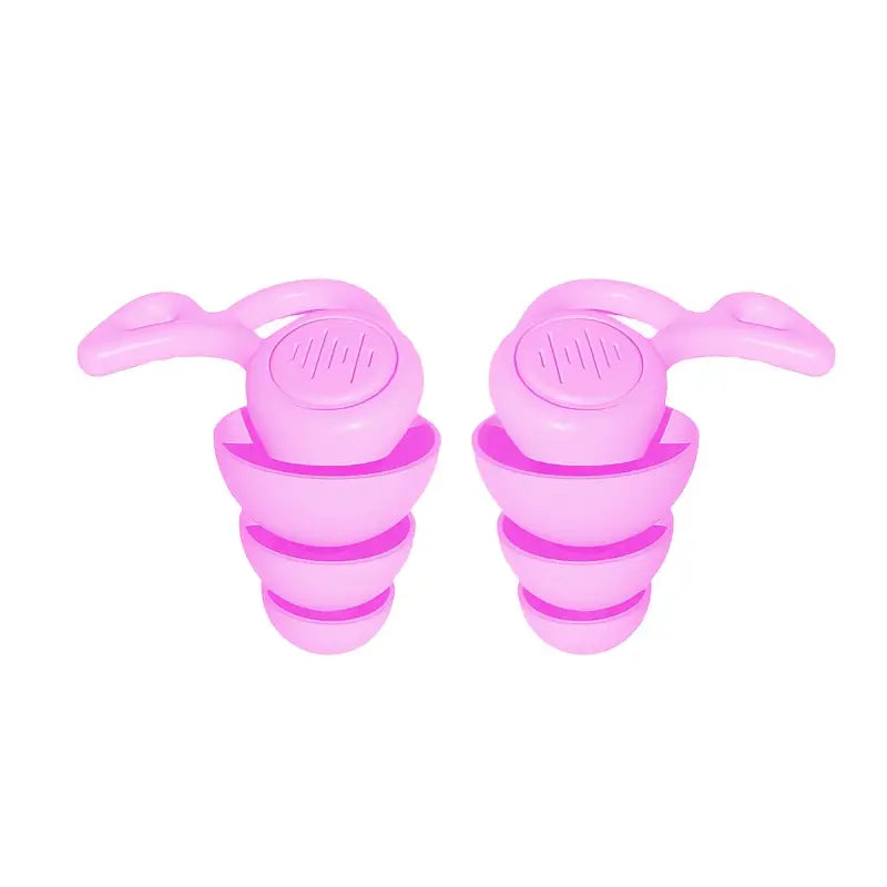 Bouchons d’Oreilles Réutilisables en Silicone – Anti-Bruit, Confort Nocturne et Protection Auditive