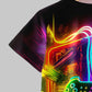 Ensemble Garçon T-shirt et Short Gaming Néon – Tenue Streetwear avec Motif Manette de Jeu