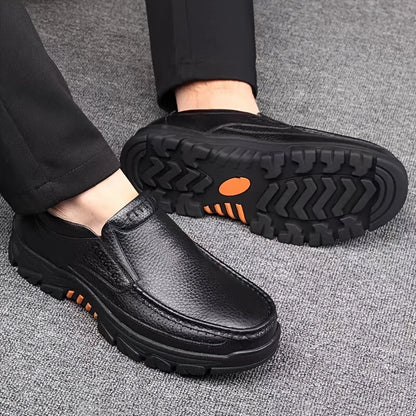 Chaussures Habillées en Cuir pour Hommes, coloris Noir