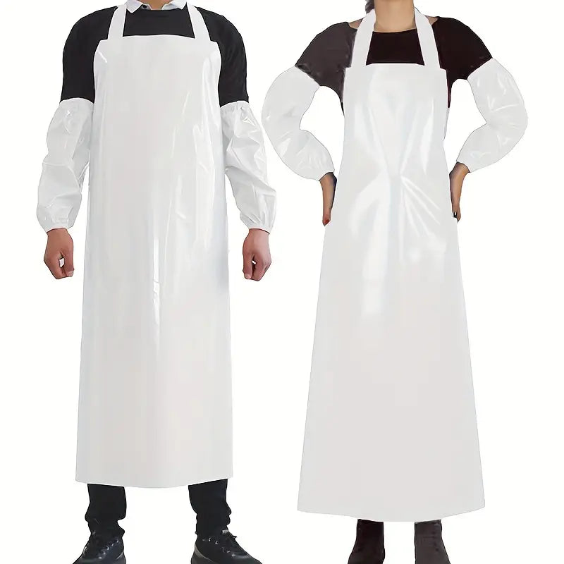 Tablier de Protection Imperméable en PVC – Résistant aux Produits Chimiques et à l’Huile