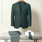 Costume 2 pièces uni pour homme grande taille