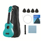 Ukulélé Soprano 21" avec Housse, coloris Vert