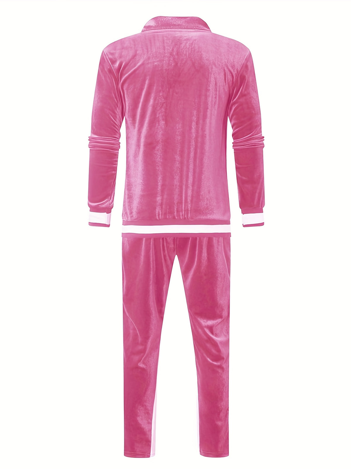 Ensemble de survêtement en velours pour homme