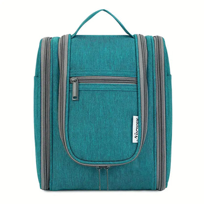 Trousse de toilette noire grande capacité  Pochette voyage pratique et élégante