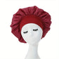 Bonnet Satin de Nuit Anti-Frisottis – Protection Cheveux Bouclés, Lisses ou Crépus – Large Bandeau Confortable – Plusieurs Coloris