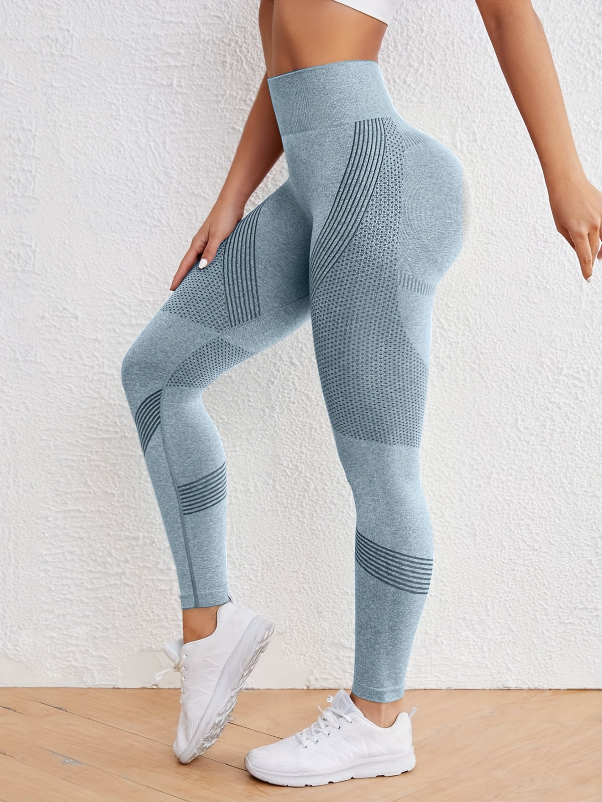 Pantalon de Yoga Sans Couture Taille Haute
