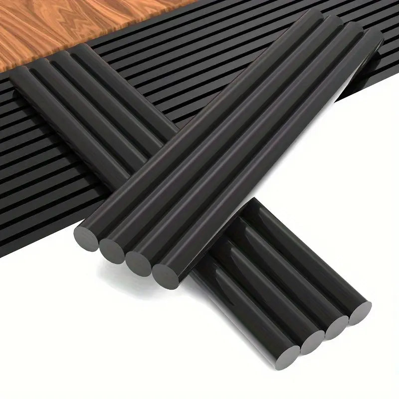 Bâtons de Colle Thermofusible Noire – Forte Adhérence pour Réparations, Assemblages et Travaux de Bricolage