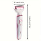 Kit Épilateur Électrique 4-en-1 Femme – Rasoir Visage, Corps, Nez et Sourcils, Appareil Beauté Rechargeable Sans Douleur