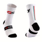 Chaussettes de cyclisme respirantes, coloris Blanc