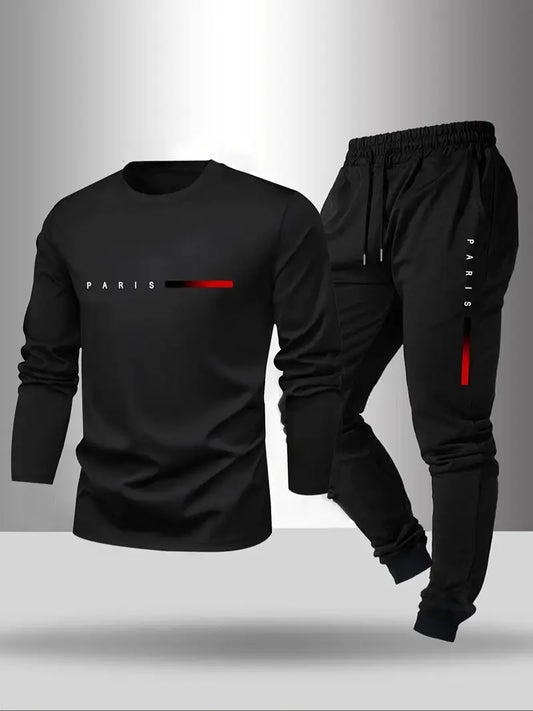 Ensemble de sport homme – Sweat à manches longues + Pantalon jogging – Confort & Style urbain