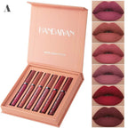 Coffret 6 Rouges à Lèvres Liquides Mat