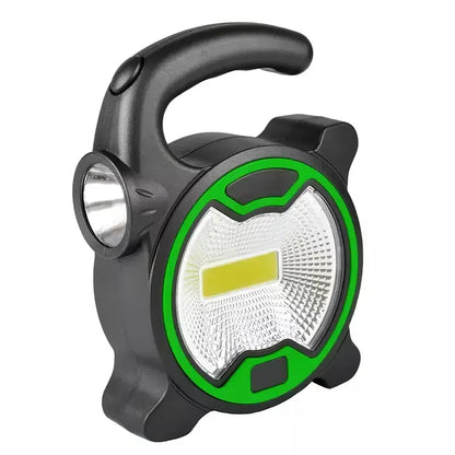 Projecteur LED Rechargeable Portable avec Poignée – Lampe COB Ultra Puissante pour Camping, Atelier et Urgences