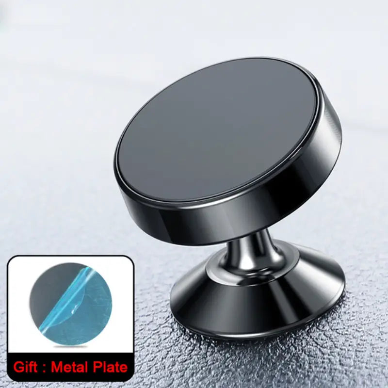 Support Téléphone Voiture Magnétique – Fixation Grille d’Aération Universelle, Utilisation à Une Main