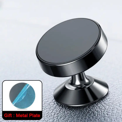 Support Téléphone Voiture Magnétique – Fixation Grille d’Aération Universelle, Utilisation à Une Main