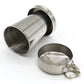 Gobelet pliable en acier inoxydable avec porte-clés – Tasse de voyage compacte pour Camping et Randonnée